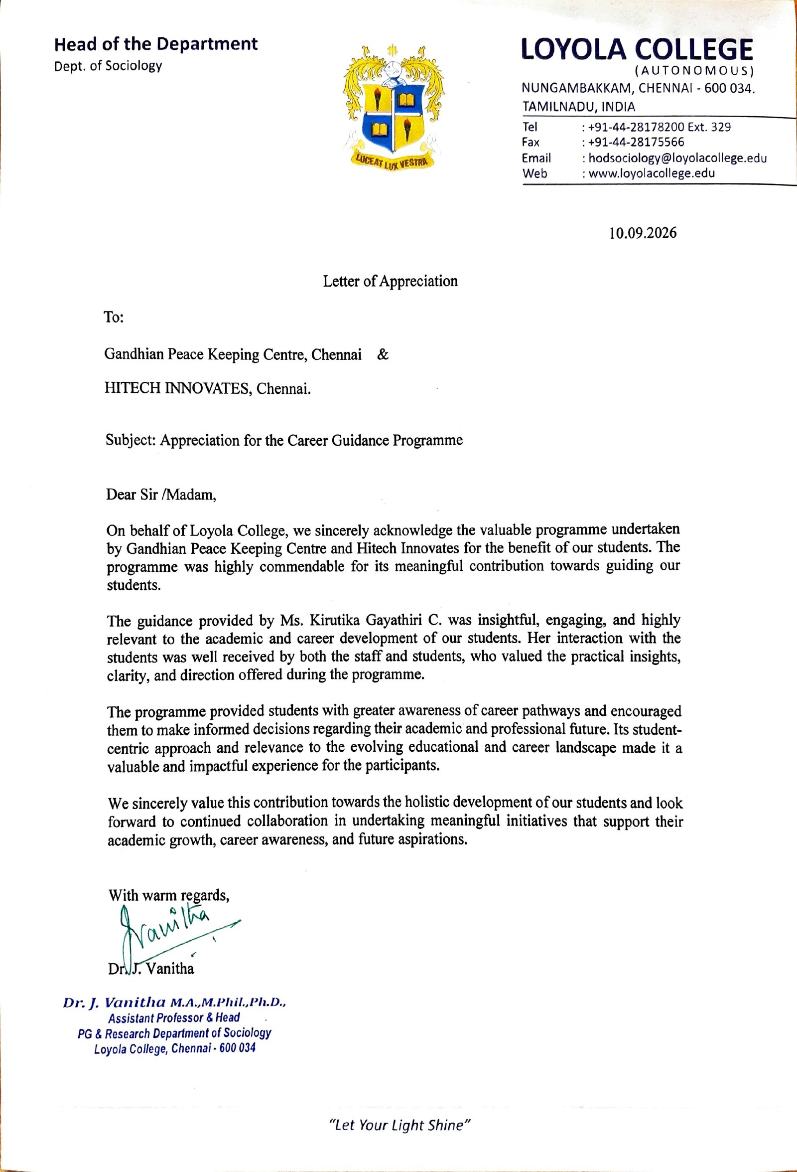 Hitech Innovates achievement